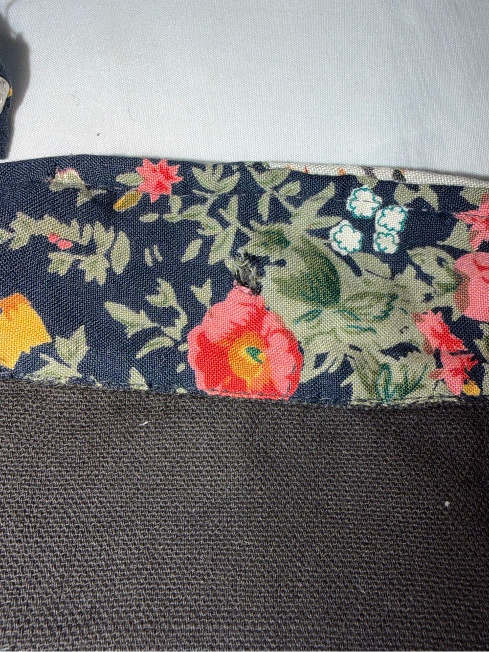 Vintage Orvis Floral Patchwork Tote Bag - Picture 12 of 15